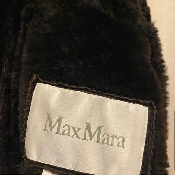 MAXMARA lamb shearling fur coat - Picture 5 of 10